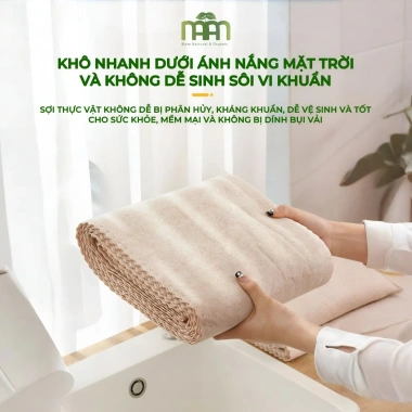 Khăn Lau Xơ Mướp Đa Năng Siêu Thấm Hút Làm Sạch Dầu Mỡ, Giá 45.000 VND