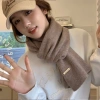 Khăn len dệt kim dày ấm áp - Phụ kiện thời trang dễ mix, quà tặng chỉ 43.334 VND 4
