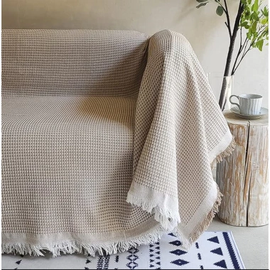 Khăn Len Dệt Kim Nhiều Size - Khăn Trải Bàn Chụp Ảnh, Sofa, Picnic Giá 75.000