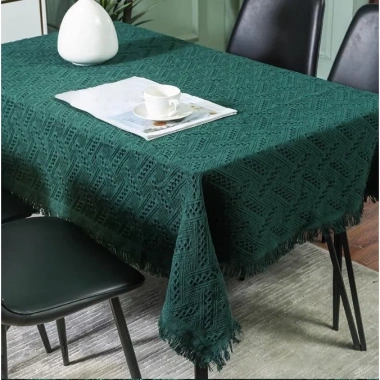 Khăn Len Dệt Kim Nhiều Size - Khăn Trải Bàn Chụp Ảnh, Sofa, Picnic Giá 75.000