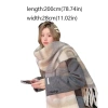 Khăn len kẻ sọc NLINNI Cashmere Mohair dài ấm áp phong cách Hàn Quốc - 120.960₫ 2