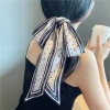 Khăn lụa đa năng quàng cổ, buộc tóc, turban nữ siêu xinh - Giá chỉ 12.500 VND (Giảm từ 15.875 VND) 4