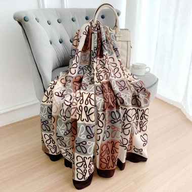 Khăn Lụa Dài Hoạ Tiết Kẻ Fen Sang Trọng - Khăn Choàng Cổ Lụa Mây Fashion 68.000₫