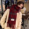 Khăn Lụa Dài Hoạ Tiết Kẻ Fen Sang Trọng - Khăn Choàng Cổ Lụa Mây Fashion 68.000₫ 9