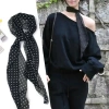 Khăn lụa quàng cổ nữ KL15 - Đẹp mềm mại, giá chỉ 39.000đ, phù hợp chụp ảnh 2