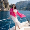 Khăn lụa quàng cổ nữ satin mùa hè - mềm mịn, đa màu, giảm giá 20% chỉ 252k 3