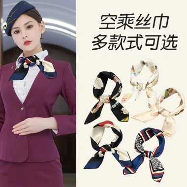 Khăn lụa retro thời trang mùa hè - cho tiếp viên, khăn turban, chỉ 111.459 VND
