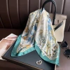 Khăn Lụa Satin 70x70cm Hoạ Tiết Hoa Khăn Choàng Nữ Hot Trend Giá 120k