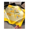 Khăn Lụa Satin Hoạ Tiết Hoa Vuông 65x65cm - Khăn Choàng Thời Trang Nữ Hot Trend Giá 180.000đ 8