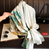Khăn Lụa Thổ Cẩm In Chống Nắng Mùa Hè, Khăn Choàng Mở Rộng, Phong Cách Mới, Giá Ưu Đãi 96.120k 10