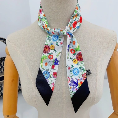 Khăn lụa twilly vintage quấn nơ túi, buộc cổ, cột tóc giá chỉ 35.000đ 3