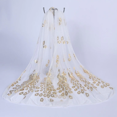 Khăn lụa voan nhẹ hình con công dài chống nắng cho nữ - Giá chỉ 42.900đ 4 Khăn lụa voan nhẹ hình con công dài chống nắng cho nữ - Giá chỉ 42.900đ 4