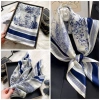 Khăn lụa vuông 70x70 cm cao cấp có hộp - quàng cổ, choàng vai, turban, bikini, áo dài - 308.000₫ 10