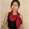 Khăn lụa vuông 70x70 cm - Điểm nhấn áo dài, thời trang - Tặng khuy cài 2 chiếc - Giá 39.990đ 10