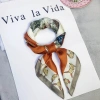 Khăn lụa vuông 70x70cm A108 - Đa chức năng, thời trang, ấm áp, giá chỉ 33.000đ 9