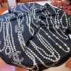 Khăn Lụa Vuông 90x90cm Bandana Đi Biển - Turban Cuốn Bikini Viền Khâu Tay Đẹp 289,100₫ 2