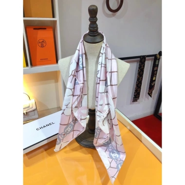 Khăn lụa vuông 90x90cm cao cấp loại 1 - Giá ưu đãi 413.000 VND, mềm mịn, thấm hút 6