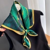 Khăn Lụa Vuông Cao Cấp 70x70 Fullbox Vintage Bandana Trùm Đầu Quàng Cổ Thắt Nơ Quấn Túi 150k