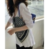 Khăn Lụa Vuông Nữ 70x70cm In Họa Tiết Thời Trang - Nhãn Hiệu - Giá ưu đãi 135k 4
