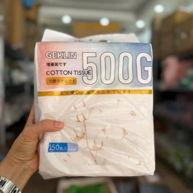 Khăn Mặt Dùng 1 Lần Gói 150 Tờ Túi Rút, Khăn Đa Năng cho Bé Geklin 89.900 VND 4 Khăn Mặt Dùng 1 Lần Gói 150 Tờ Túi Rút, Khăn Đa Năng cho Bé Geklin 89.900 VND 4