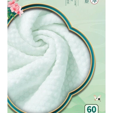 Khăn mặt dùng 1 lần Minaier 20x20cm 50 tờ, đa năng rút bịb, 100% tự nhiên cao cấp, tiện lợi cho bàn - chỉ 58.000₫