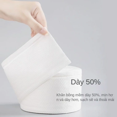 Khăn Mặt Khô Đa Năng 1 Lần Animerry AMI - Lau Mặt Khô và Ướt, Giá Chỉ 7.900₫