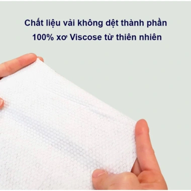 Khăn Mặt Khô Dạng Rút Animerry 50 Tờ - Bịch 1, Siêu Thấm, Không Độ Ấn, Giá chỉ 20.000 VNĐ 3