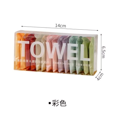 Khăn mặt khô Towel an toàn da, giấy lau mặt dùng một lần 24x30cm, giá 14.799 VND
