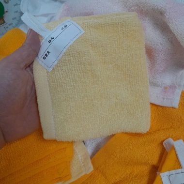 Khăn mặt mầm non cao cấp kiểu Nhật, may quai tem ghi tên, giá ưu đãi 4.500₫ 9