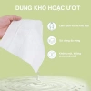 Khăn mặt mềm dùng một lần MediCheri 60 chiếc 200x200mm, lau khô ướt không mùi, dạng cuộn tròn, giá chỉ 18.000đ 5