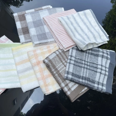 Khăn mặt MJ Organic nhập Nhật 34x35cm siêu mềm giá chỉ 12.000đ 5