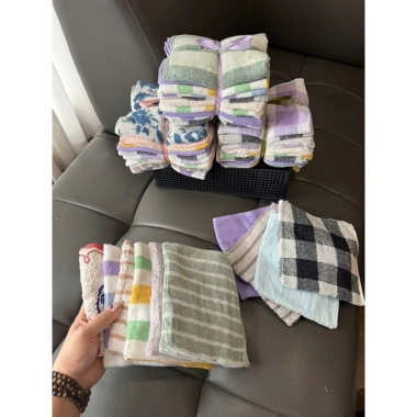 Khăn mặt MJ Organic nhập Nhật 34x35cm siêu mềm giá chỉ 12.000đ 10