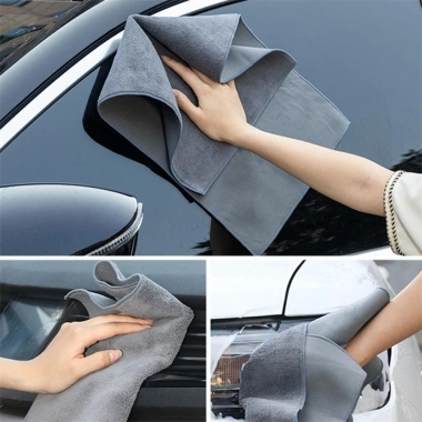 Khăn Microfiber 30x30/30x40/30x60 Rửa Xe, Sấy Hemming, Chăm Sóc Vải – Giá Ưu Đãi 70,767 VND