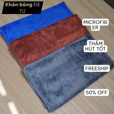Khăn Microfiber đa năng rửa mặt, nail spa, rửa xe – thấm hút tốt, độ bền cao, nhiều kích thước, 12.900₫ Khăn Microfiber đa năng rửa mặt, nail spa, rửa xe – thấm hút tốt, độ bền cao, nhiều kích thước, 12.900₫