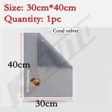 Khăn Microfiber Dày Thấm Hút Không Phai Màu cho Porsche Carrera GTS Turbo – Kéo Dài, Giặt Sấy 56,609₫