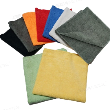 Khăn Microfiber Edgeless 40x40cm SEAMETAL: Siêu Mềm, Siêu Thấm, Hút Tự Động, Sấy Vải, Giặt Ô Tô, Giá 34.650₫ 2