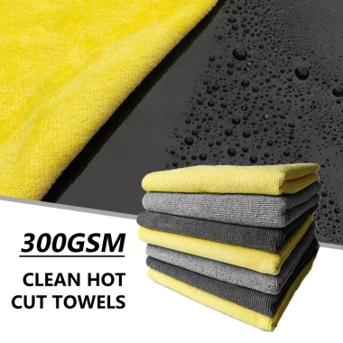 Khăn Microfiber Edgeless 40x40cm SEAMETAL: Siêu Mềm, Siêu Thấm, Hút Tự Động, Sấy Vải, Giặt Ô Tô, Giá 34.650₫ 3
