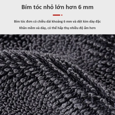 Khăn Microfiber HIAOTSUKI 1.200gsm Siêu Mềm, Tự Động Làm Sạch Ô Tô - Giá Ưu Đãi