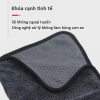Khăn Microfiber HIAOTSUKI 1.200gsm Siêu Mềm, Tự Động Làm Sạch Ô Tô - Giá Ưu Đãi 8