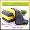 Khăn Microfiber Lau Xe Ô Tô Màu Vàng 2 Lớp Siêu Thấm Hút Cực Dày Giá 49.000 VND