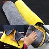 Khăn Microfiber Mềm 30x30-30x60 cm Rửa Xe Ô Tô, Làm Sạch Vải, Chăm Sóc Chi Tiết, Tiết Kiệm Đến 18% 2