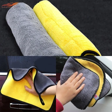 Khăn Microfiber Mềm 30x30-30x60 cm Rửa Xe Ô Tô, Làm Sạch Vải, Chăm Sóc Chi Tiết, Tiết Kiệm Đến 18%