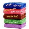 Khăn microfiber mềm mịn siêu thấm hút đa năng spa nội thất lau xe Giá 9.314 VND