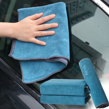 Khăn Microfiber Nhiều Kích Cỡ - Mềm Mại, Hấp Thụ Nước, Vải Siêu Mịn cho Sấy Xe và Đánh Bóng - 32.230₫