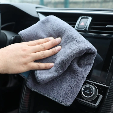 Khăn Microfiber Nhiều Kích Cỡ - Mềm Mại, Hấp Thụ Nước, Vải Siêu Mịn cho Sấy Xe và Đánh Bóng - 32.230₫