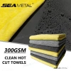 Khăn Microfiber SEAMETAL 40x40cm Edgeless Siêu Mềm, Thấm Nhanh, Tự Hút Nước, Rửa Xe & Sấy Vải – 35.640₫ 3