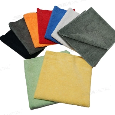 Khăn Microfiber SEAMETAL 40x40cm Edgeless Siêu Mềm, Thấm Nhanh, Tự Hút Nước, Rửa Xe & Sấy Vải – 35.640₫