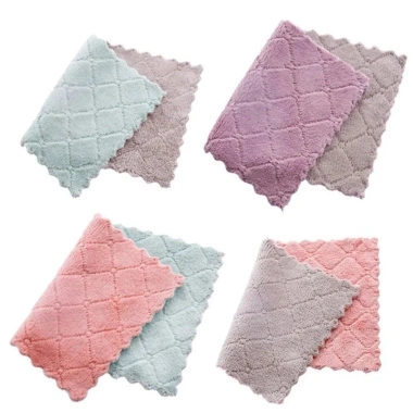 Khăn Microfiber Siêu Thấm Hút 5/10/15 Cái - Vải Lau Dầu Chống Dính Nhà Bếp, Khăn Lau Hai Mặt Giá Ưu Đãi 30.9k 9 Khăn Microfiber Siêu Thấm Hút 5/10/15 Cái - Vải Lau Dầu Chống Dính Nhà Bếp, Khăn Lau Hai Mặt Giá Ưu Đãi 30.9k 9