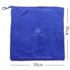 khăn nail microfiber 30x30 dày dặn siêu mềm mịn - hình vuông có quai treo, chỉ 7.000₫ 7