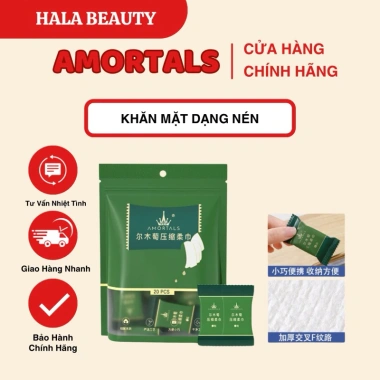 Khăn Nén Cotton 20 miếng 24x30cm Dùng một lần Du lịch Hala Beauty Giá 20.000₫
